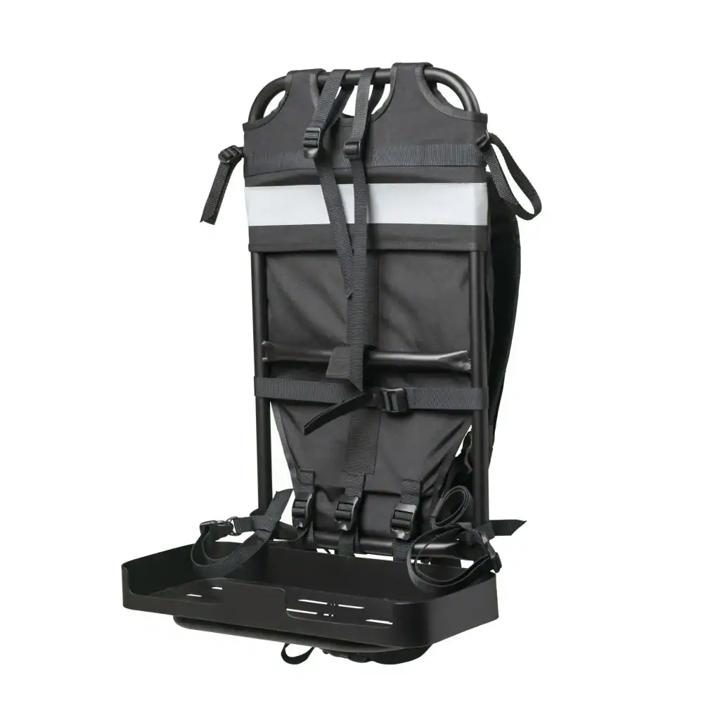 Système aluminium ultra-léger & sac exosquelette anti-douleur : léger, ergonomique.